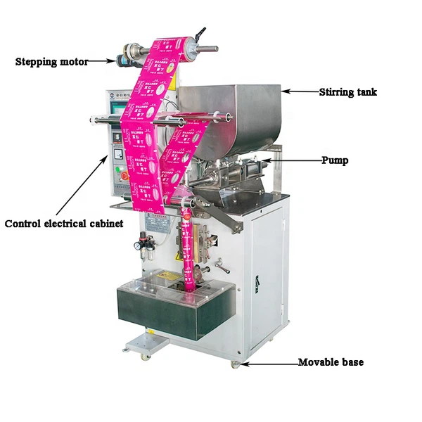 sauce packaging machine sauce packaging machine