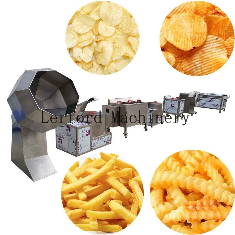 Línia de producció de patates fregides franceses
